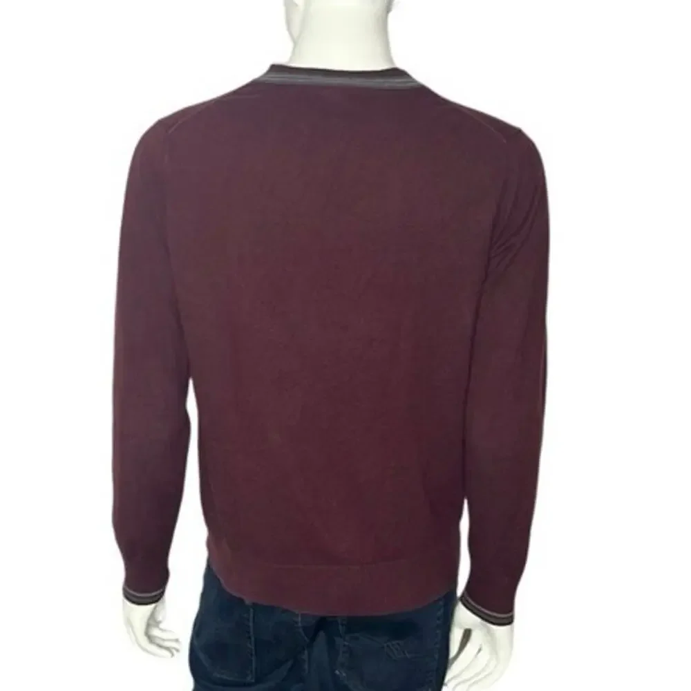 Banana‎ Republic Cotton Cashmere V-Neck Sweater Size Large